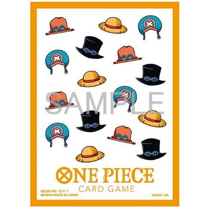 Bandai One Piece Card Game Sleeves 13 Hat Patterns New