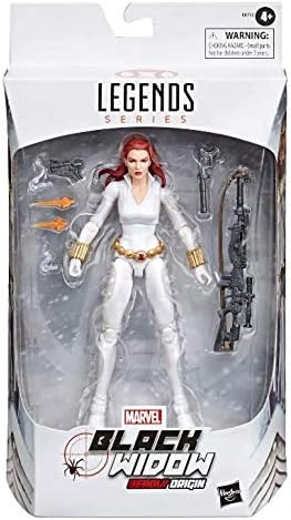 Marvel Legends Black Widow Deadly Origin White Suit