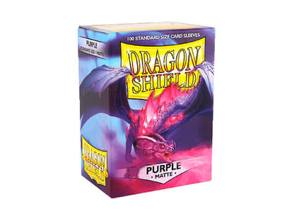 Arcane Tinmen Dragon Shield Matte Purple Card Sleeves - 100 Count