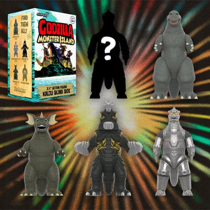 Super7 Godzilla Kaiju Mystery Pack - 1 Random Figure