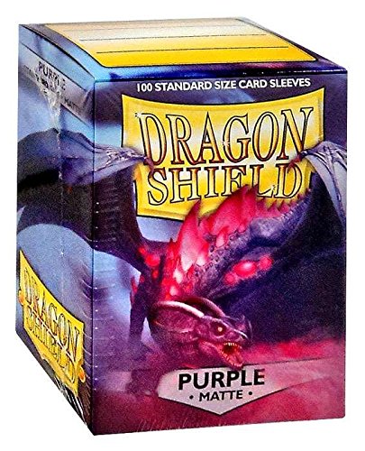 Arcane Tinmen Dragon Shield Matte Purple Card Sleeves - 100 Count