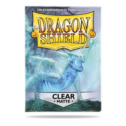 Arcane Tinmen Dragon Shield Matte Clear Card Sleeves - 100 Count