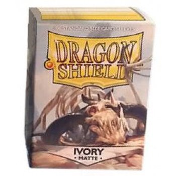 Arcane Tinmen Dragon Shield Matte Ivory Card Sleeves - 100 Count