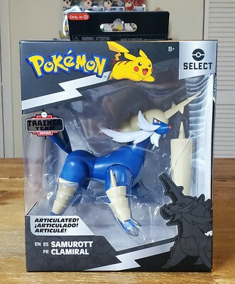 Jazwares Pokemon Select Series Samurott Action Figure