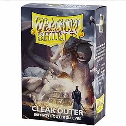 Arcane Tinmen Dragon Shield Matte Clear Card Sleeves - 100 Count