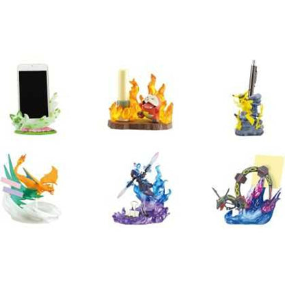 Re-Ment Pokemon Desktop Figures DESQ Battle on Desk Set