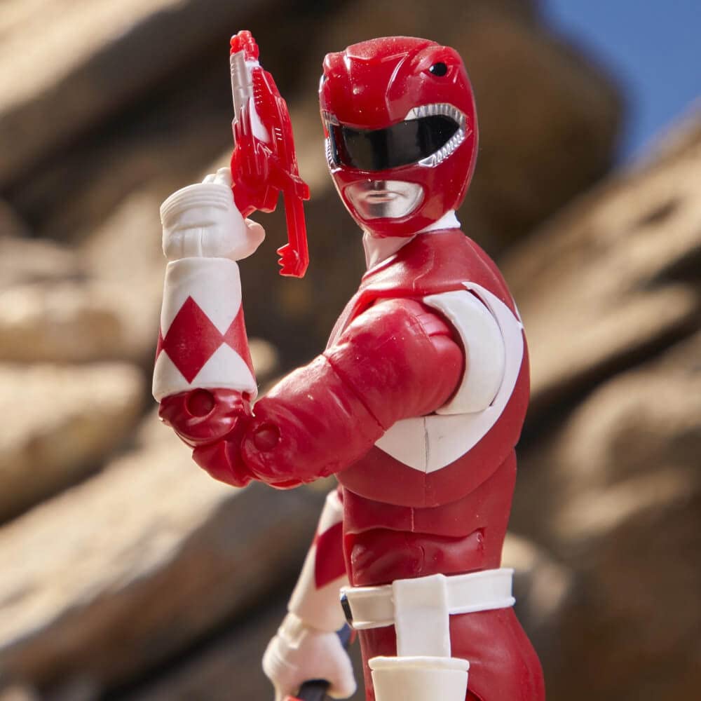 Power Rangers E7755 Lightning Collection 6" Mighty Morphin Red Ranger Collectible Action Figure Toy with Accessories