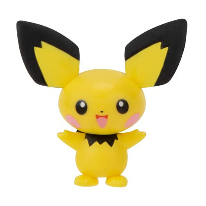 Pokémon Evolution 3 Pack - Pichu, Pikachu, Raichu Figures