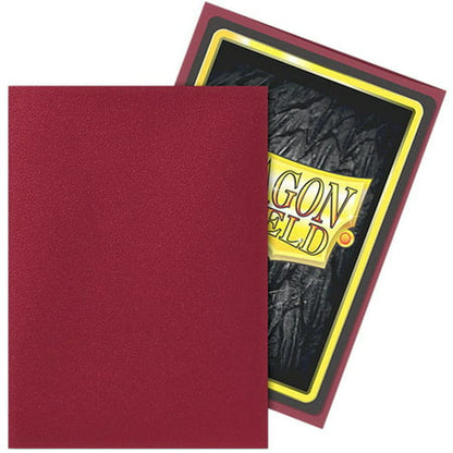 Arcane Tinmen Dragon Shields Matte Blood Card Sleeves, Pack of 100