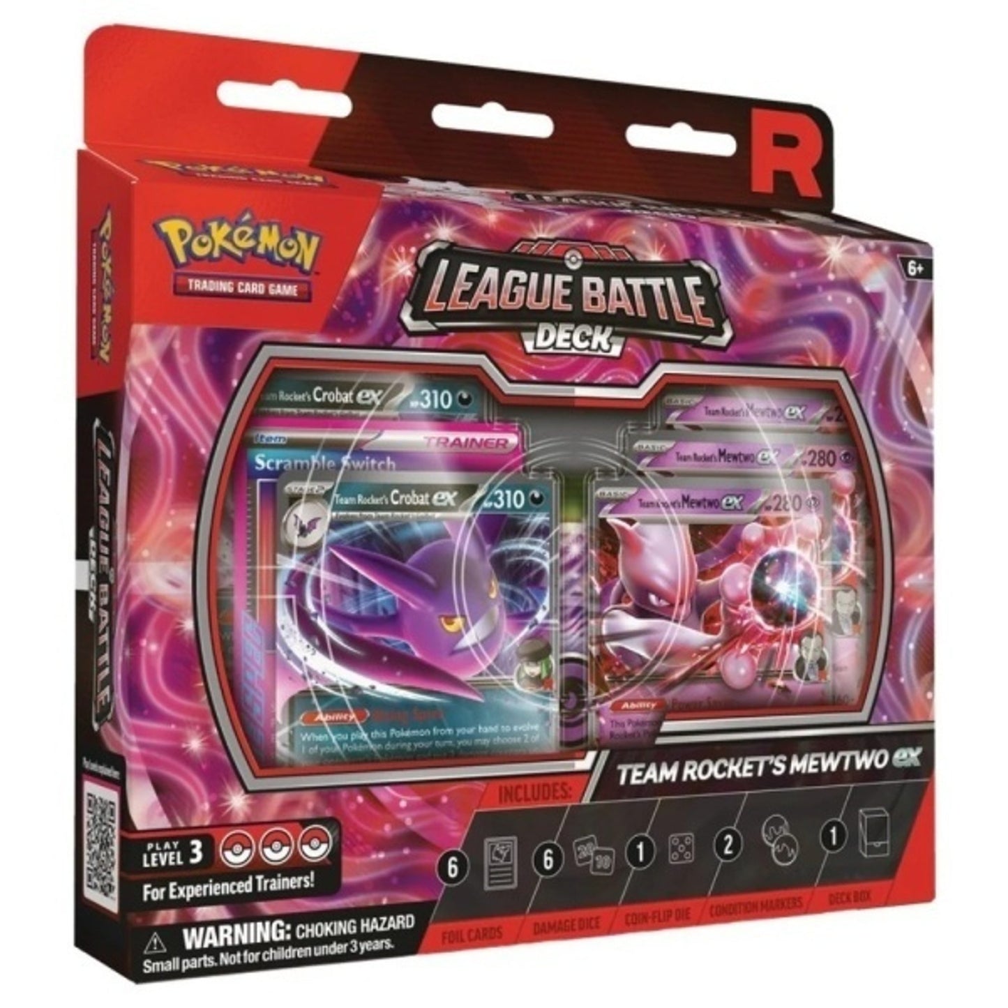 Pokemon Mewtwo Trainer Team Series Figure, Size Ys/M