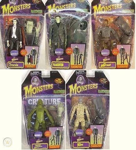 Universal Studios Wolfman Box Set Figure - Monsters Collection