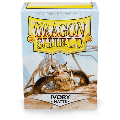 Arcane Tinmen Dragon Shield Matte Ivory Card Sleeves - 100 Count