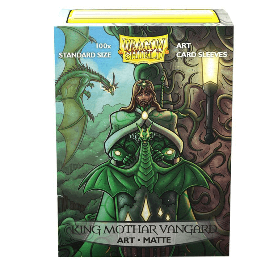 Arcane Tinmen Dragon Shield King Mothar Art Matte - 100 Count
