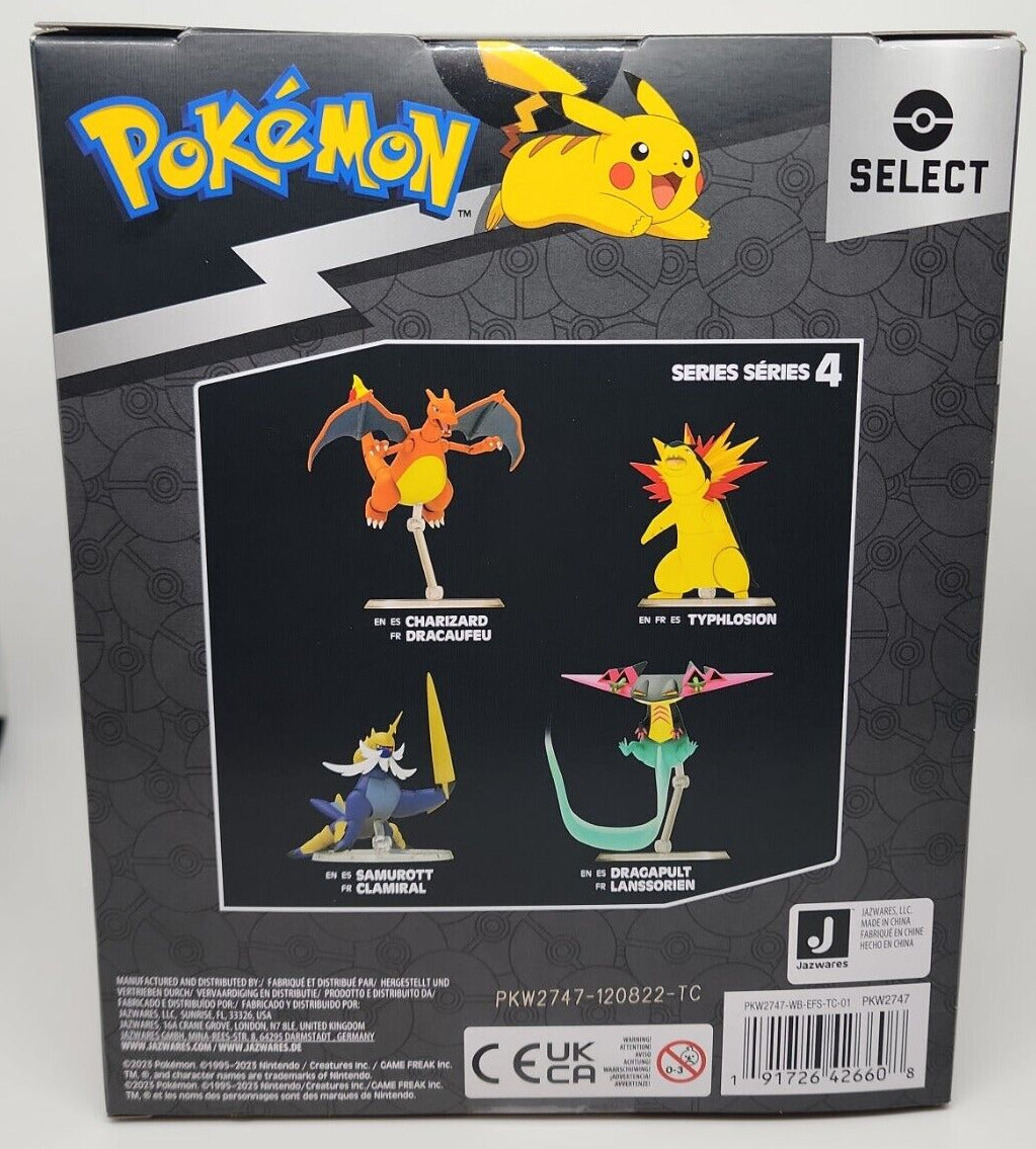 Pokemon Typhlosion Action Figure, Jazwares, 6-Inch