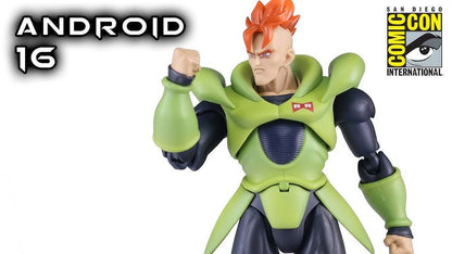 Bandai SH Figuarts Android 16 Dragon Ball SDCC Exclusive New