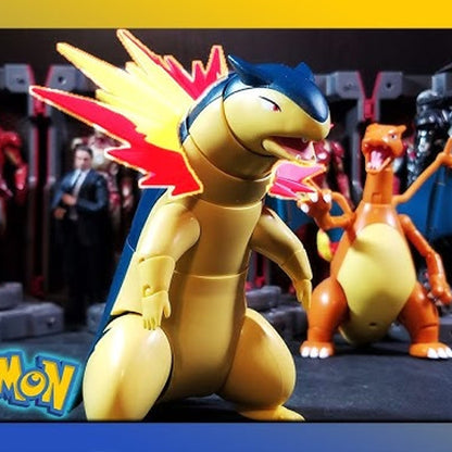 Pokemon Typhlosion Action Figure, Jazwares, 6-Inch
