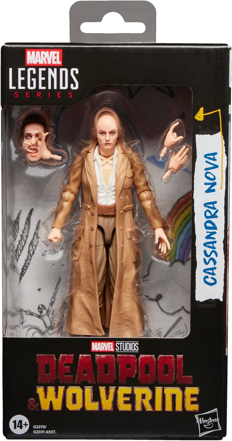 Marvel Legends Series Cassandra Nova, Marvel Studios' Deadpool & Wolverine Movie Collectible 6-Inch Action Figure Gift