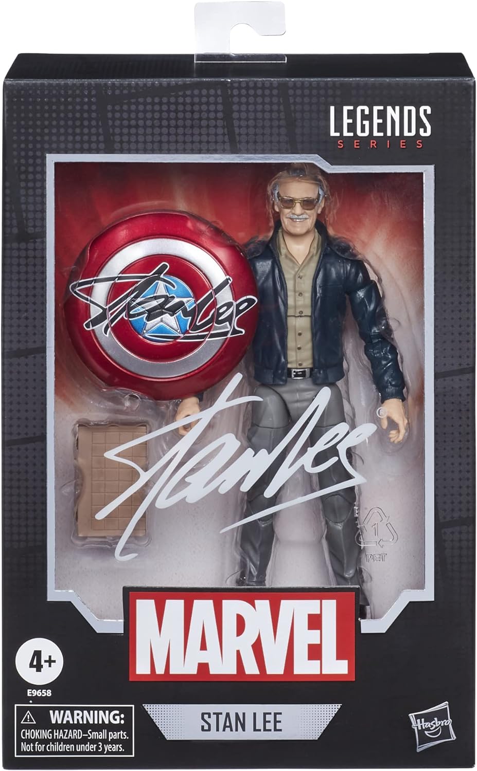 Marvel Legends Stan Lee with Captain America's Shield