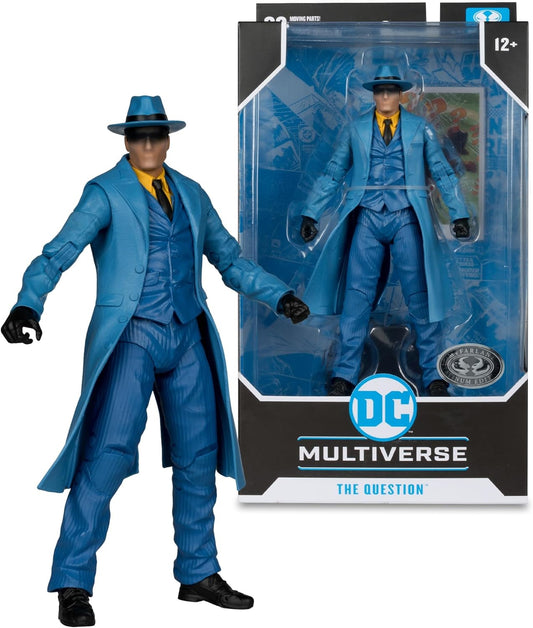 McFarlane Toys DC Multiverse DC Classics 7 Inch Action Figure Exclusive - The Question Platinum