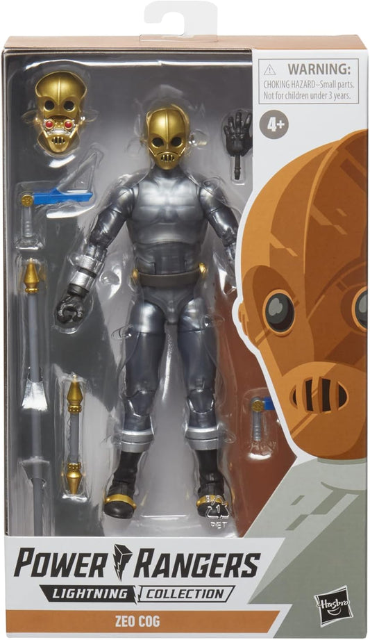 Power Rangers Lightning Collection Zeo Cog 6-Inch Premium Collectible Action Figure Toy with Accessories