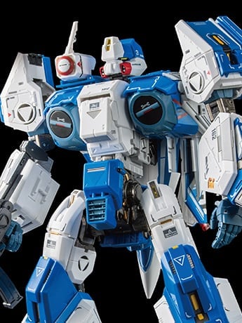 Robotech Veritech Alpha Morpher Scott Bernard Action Figure Blue
