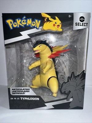 Pokemon Typhlosion Action Figure, Jazwares, 6-Inch