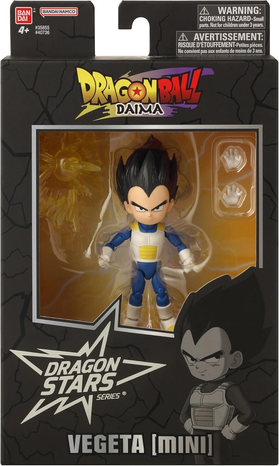 Dragon Stars Series - Dragon Ball DAIMA - Vegeta [Mini], 5" Action Figure