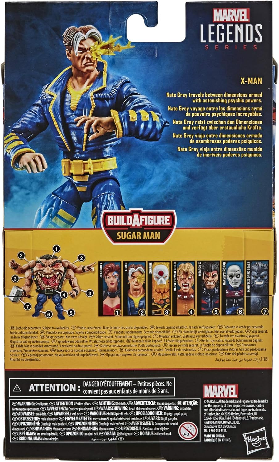 Marvel Legends X-Men: X-Man BAF Sugar Man