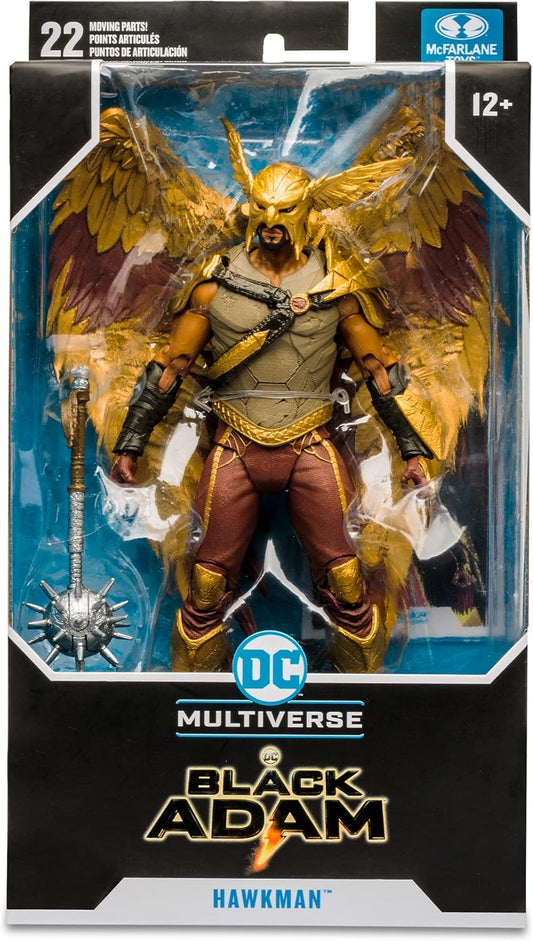 McFarlane Toys DC Black ADAM Movie 7IN Figures - Hawkman