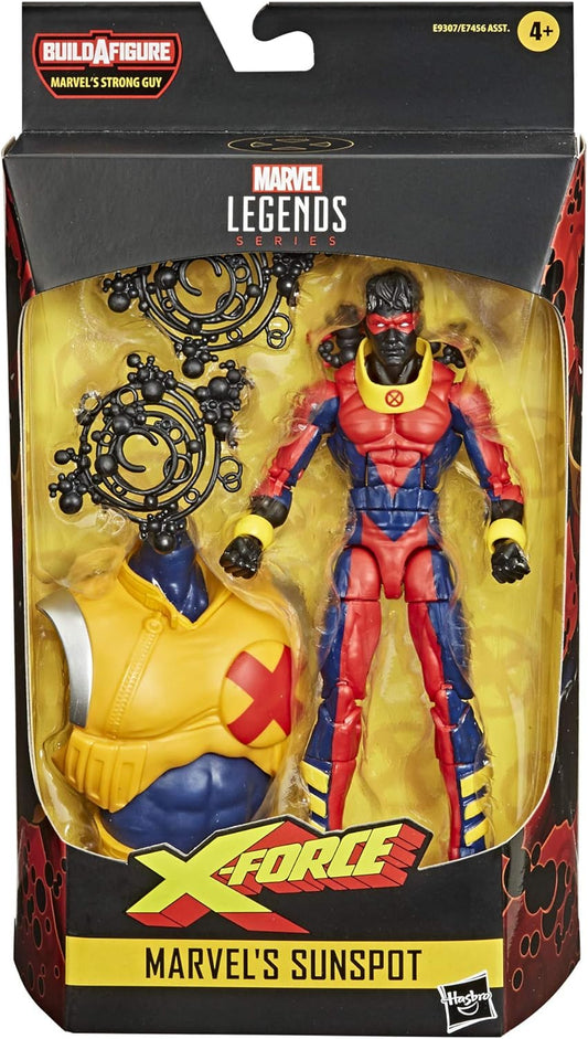 Marvel Legends X-Force Marvel's Sunspot BAF Marvel's Strong Guy