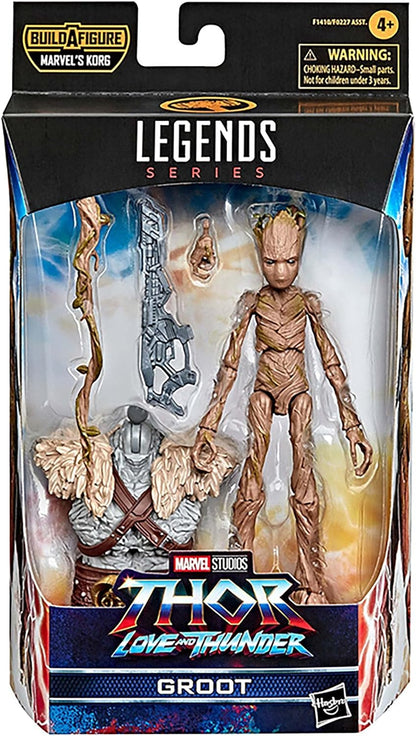 Marvel Legends Thor Love & Thunder: Groot BAF Marvel's Korg