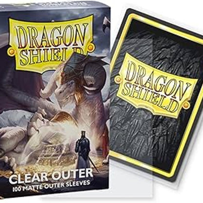 Arcane Tinmen Dragon Shield Matte Clear Card Sleeves - 100 Count