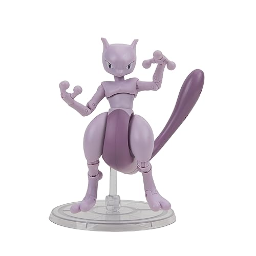 Pokemon Mewtwo Trainer Team Series Figure, Size Ys/M