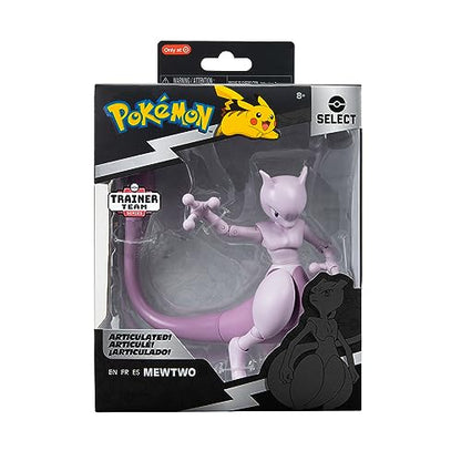 Pokemon Mewtwo Trainer Team Series Figure, Size Ys/M