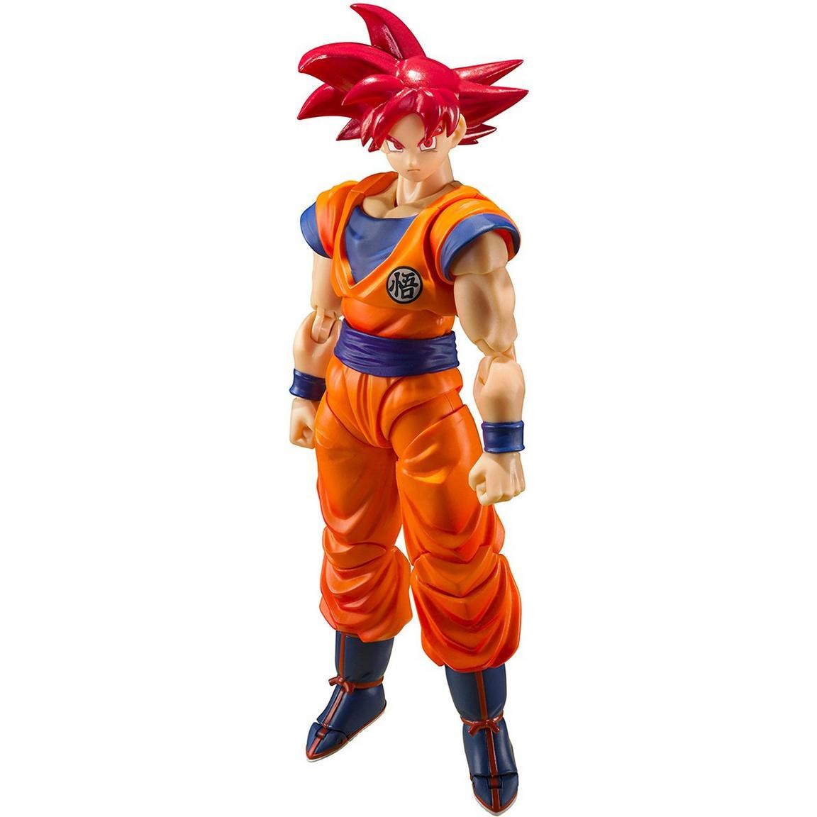 Tamashii Nations S.H. Figuarts Super Saiyan God Son Goku Figure