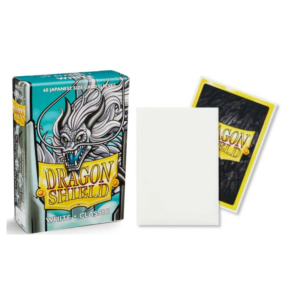 Arcane Tinmen Dragon Shield Japanese Deck Protectors White, 60-Pack