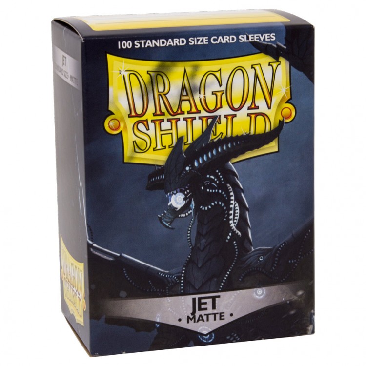 Arcane Tinmen Dragon Shield Matte Jet Card Sleeves - 100 Count