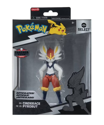Jazwares Pokémon Cinderace 6-Inch Action Figure for Ages 8+