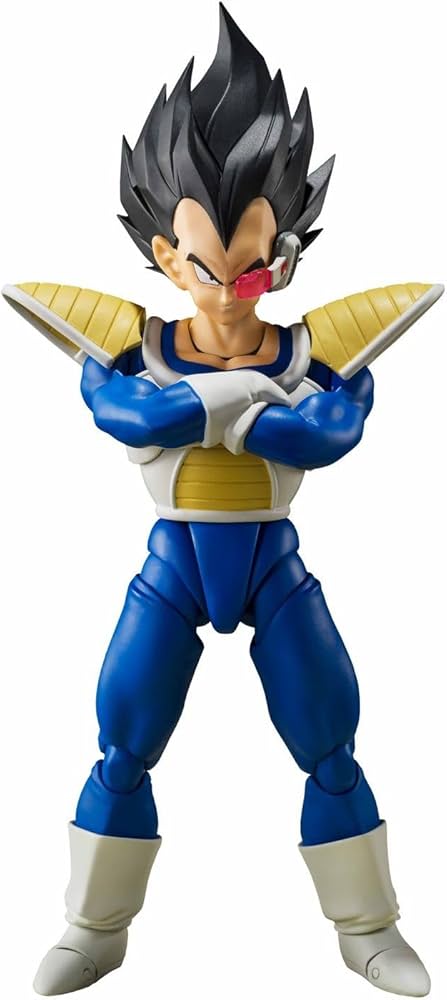 TAMASHII NATIONS Dragon Ball Vegeta S.H.Figuarts Action Figure, 14 cm