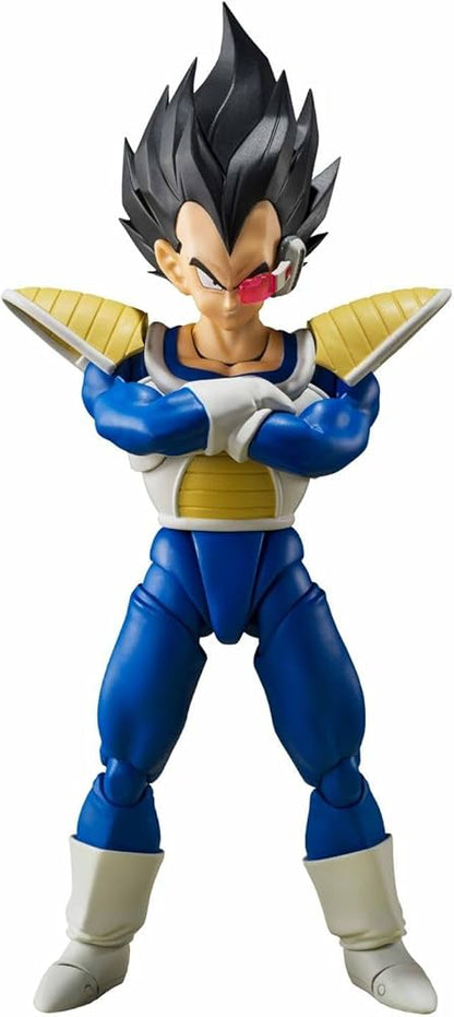 TAMASHII NATIONS Dragon Ball Vegeta S.H.Figuarts Action Figure, 14 cm