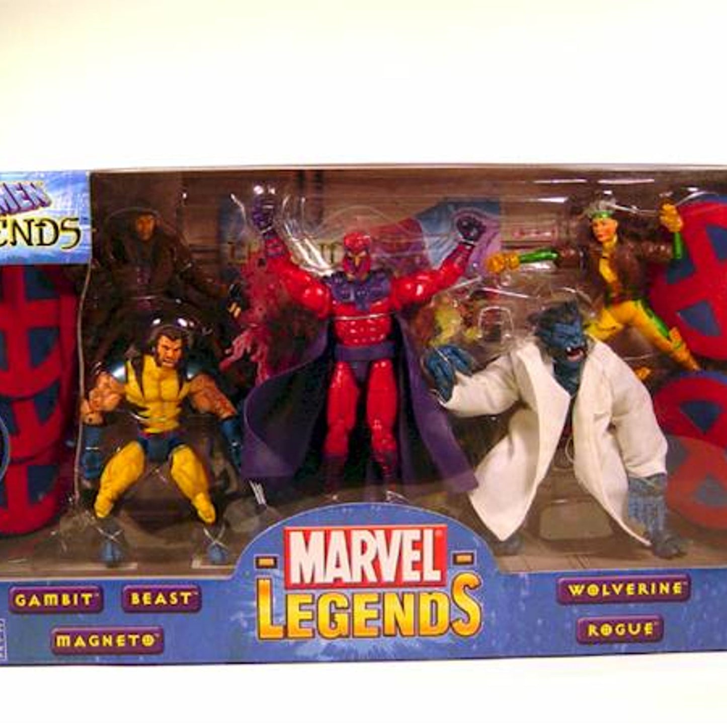 Toy Biz X Men Gambit and Rogue Collectors Set