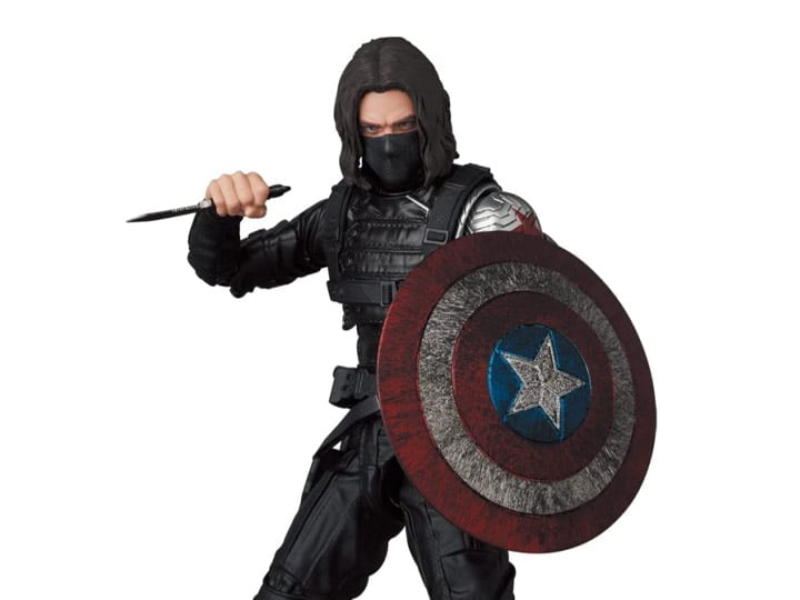 Medicom Toy MAFEX No.203 Winter Soldier Captain America Figure