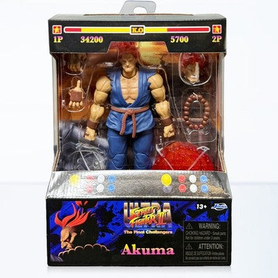 Jada Toys Akuma 6" Figure with Accessories Ultra Street Fighter II
