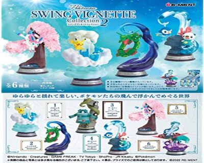Pokemon Swing Vignette Collection 3 - Box of 6 Pieces