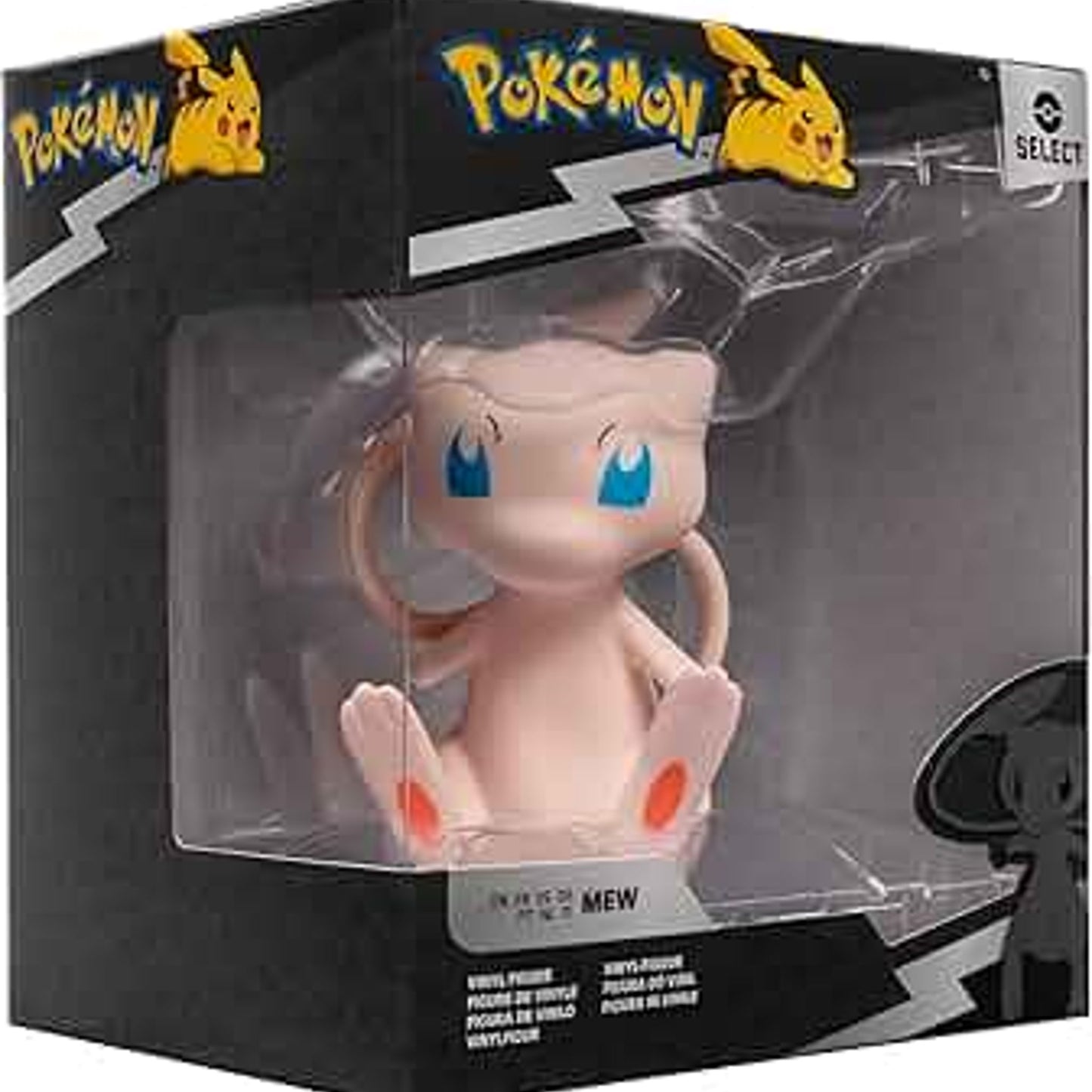 Jazwares Pokemon Mew 4-in Vinyl Figure