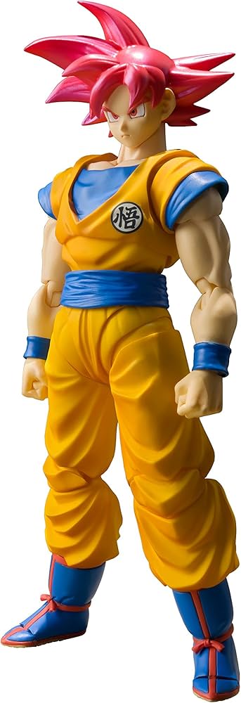 Tamashii Nations S.H. Figuarts Super Saiyan God Son Goku Figure