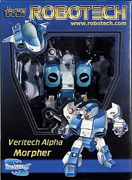 Robotech Veritech Alpha Morpher Scott Bernard Action Figure Blue