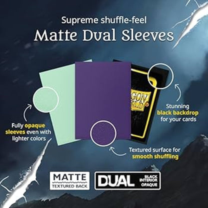 Arcane Tinmen Dragon Shield Dual Matte Sleeves - Valor (60)