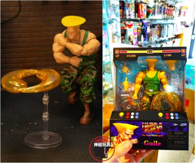 Ultra Street Fighter II Guile Figure