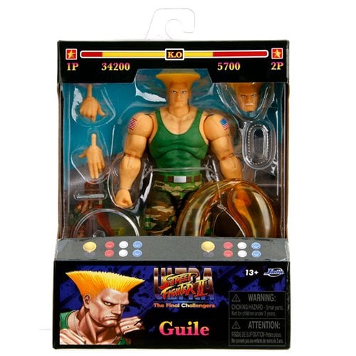 Ultra Street Fighter II Guile Figure